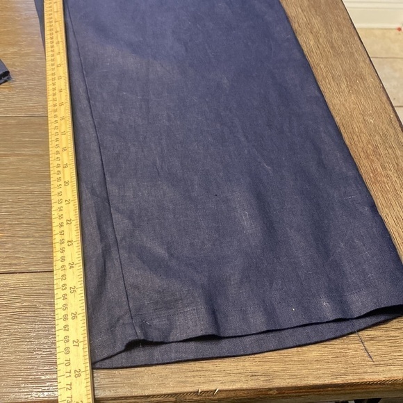 NWT For Cynthia 100%
Linen Royal Blue Wide Leg high waist - Picture 10 of 11